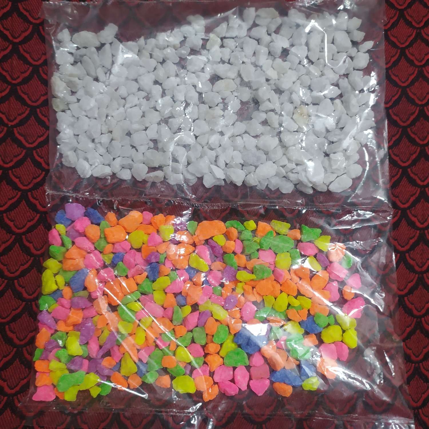 Multi Color Stone and White Stone 200 gm